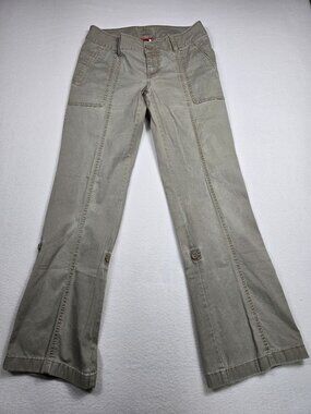 The North Face Womens Convertible Khaki Pants Size 6 Gorp Hiking Camping